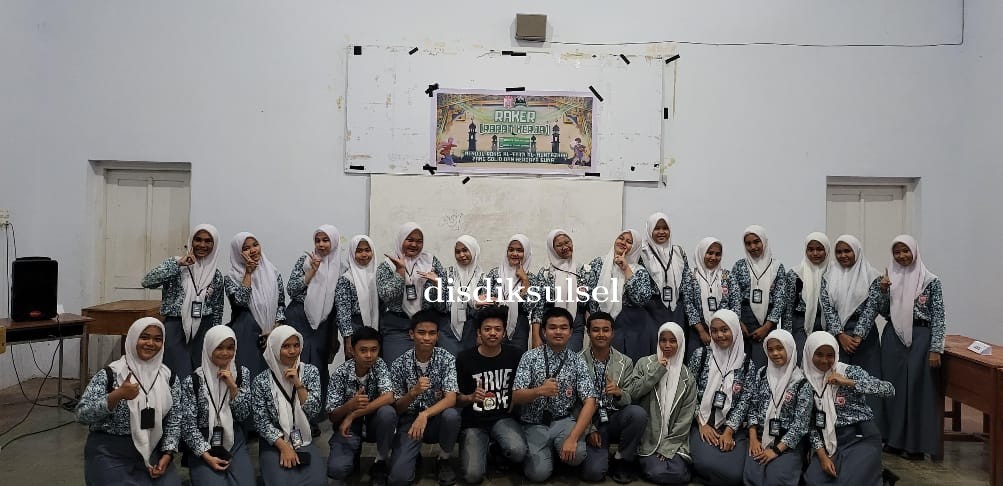 Ekstrakurikuler Rohis SMAN 1 Soppeng Laksanakan Rapat Kerja Periode 2024/2025