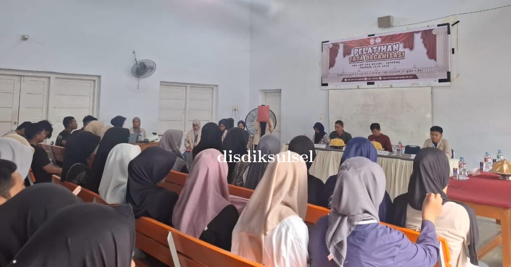 Majelis Perwakilan Kelas (MPK) Laksanakan Pelatihan Tata Organisasi